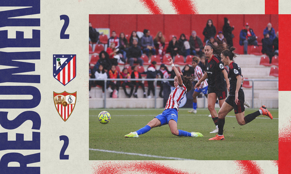 Tablas del Atleti Femenino frente al Sevilla